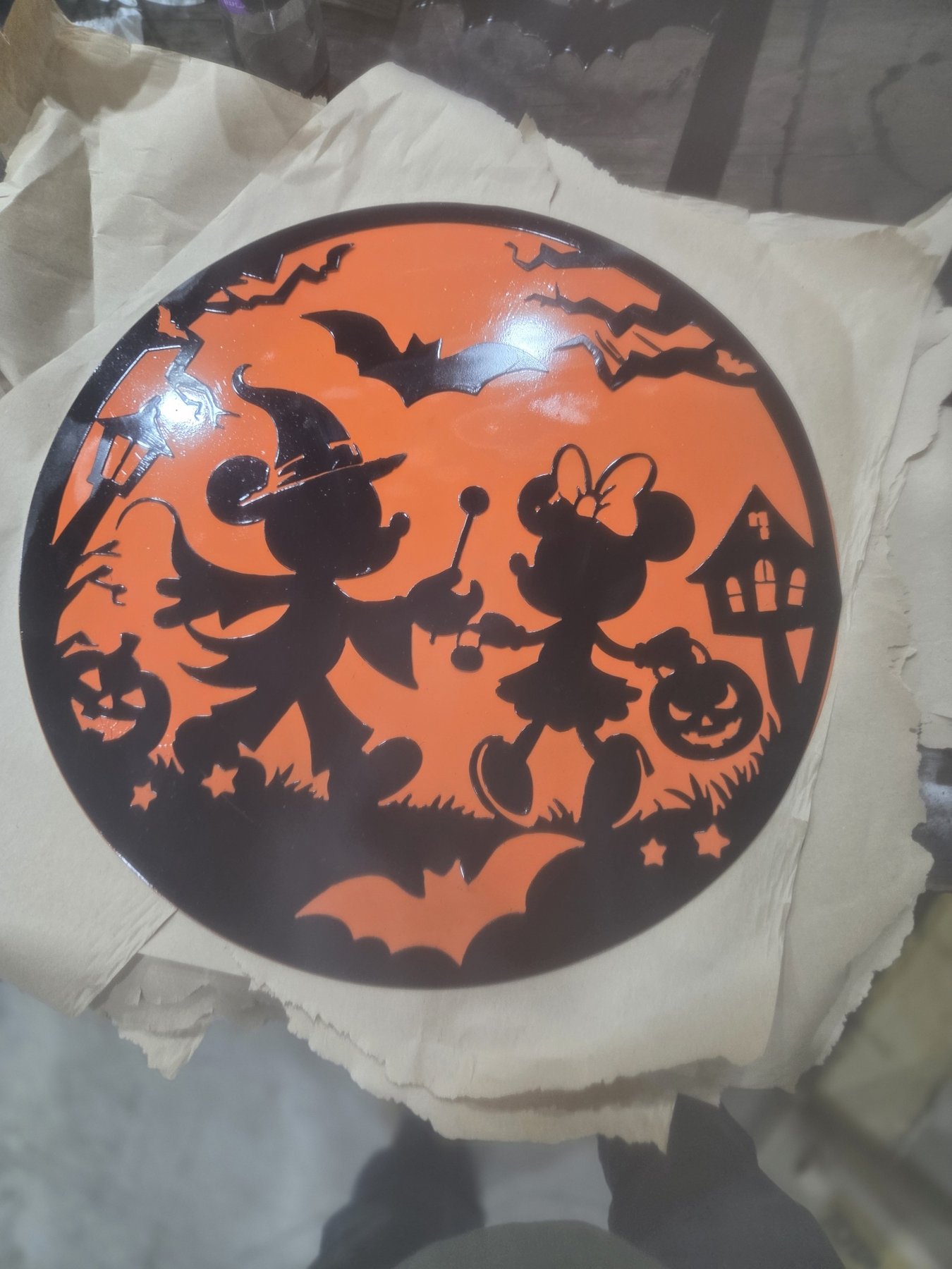 Happy Halloween Moon Sign